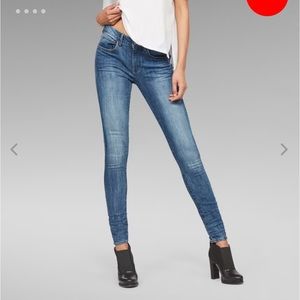 G Star Raw Super Skinny Extra Long Tall - waist 29, length 36 inches!